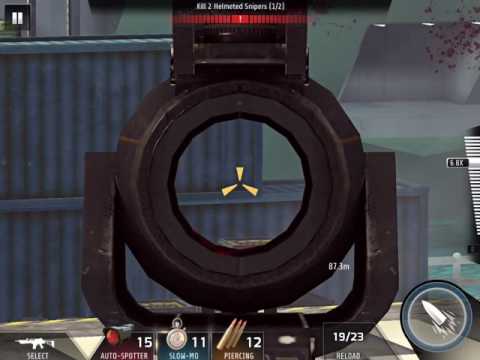 Kill Shot Bravo Region 18 Primary Mission 2 - Kill 2 Helmeted Snipers