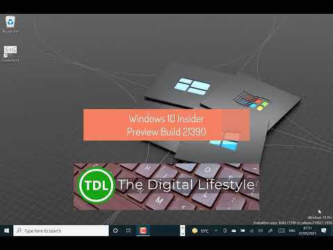 Hands on with Windows 10 Insider Preview Build 21390