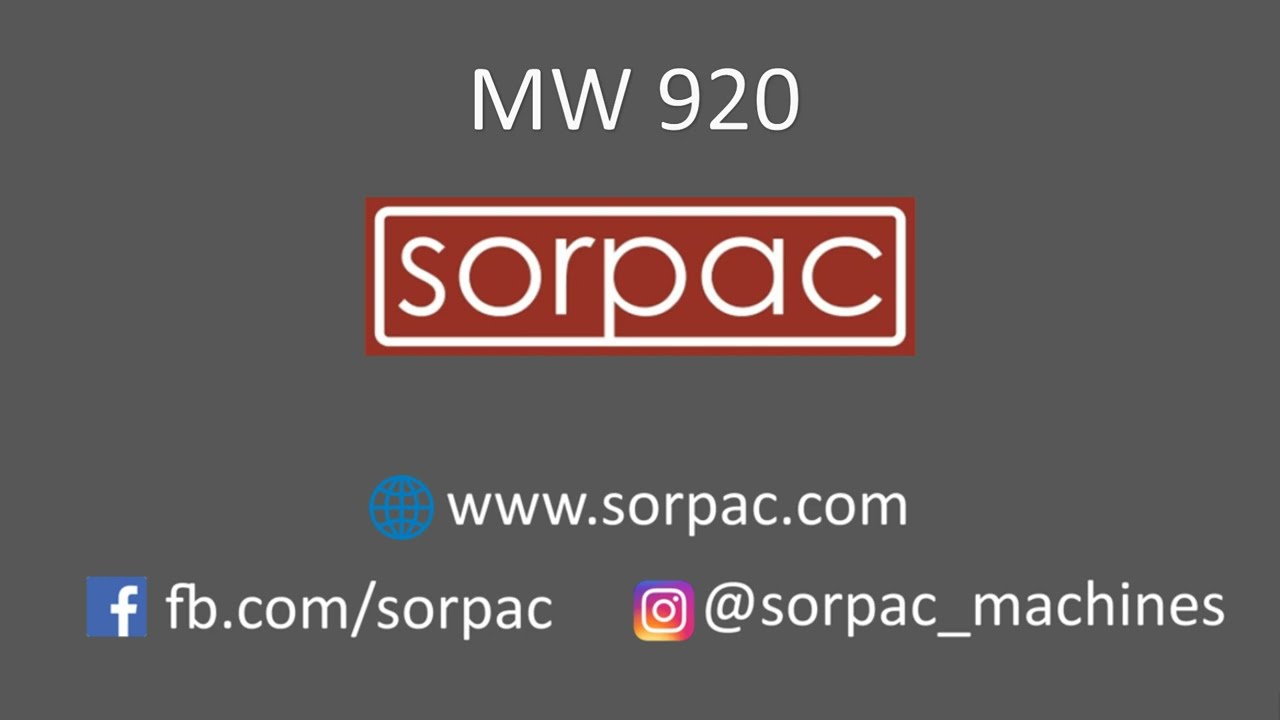 SORPAC MW-920 (9 cellás,  max 14 t/ó) automata cellásmérleg