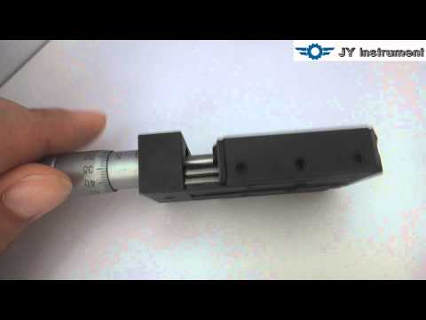 Manual Linear translation stage/ travel range 13mm