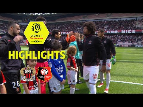 OGC Nice - Stade Rennais FC ( 1-1 ) - Highlights - (OGCN - SRFC) / 2017-18