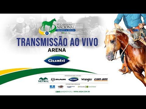 13/07/2025 • ARENA GUABI (3) • 48º Campeonato Nacional do Quarto de Milha - PISTA B