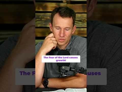 Fear of the Lord | Key to Growth and Blessing #fearofthelord