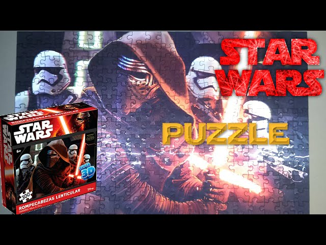 Vídeo relacionado con Educa - Puzzle de 500 Piezas con Efecto 3D lenticular | Star Wars Classic 3D Lenticular Puzzle. Regalo Recomendado para Adultos a Partir de 11 años (20052)