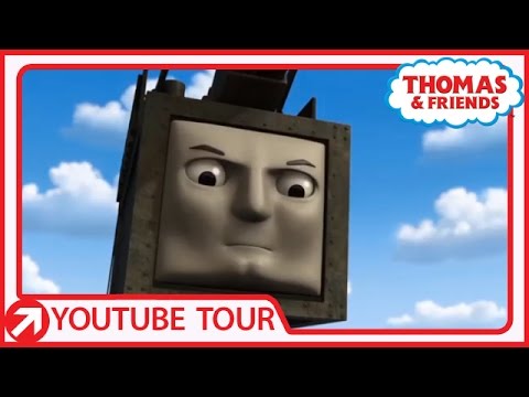 Cranky the Crane & More Unique Vehicles | YouTube World Tour | Thomas & Friends - Kids TV Series, Kingdom Kids Zone - Thomas & Friends