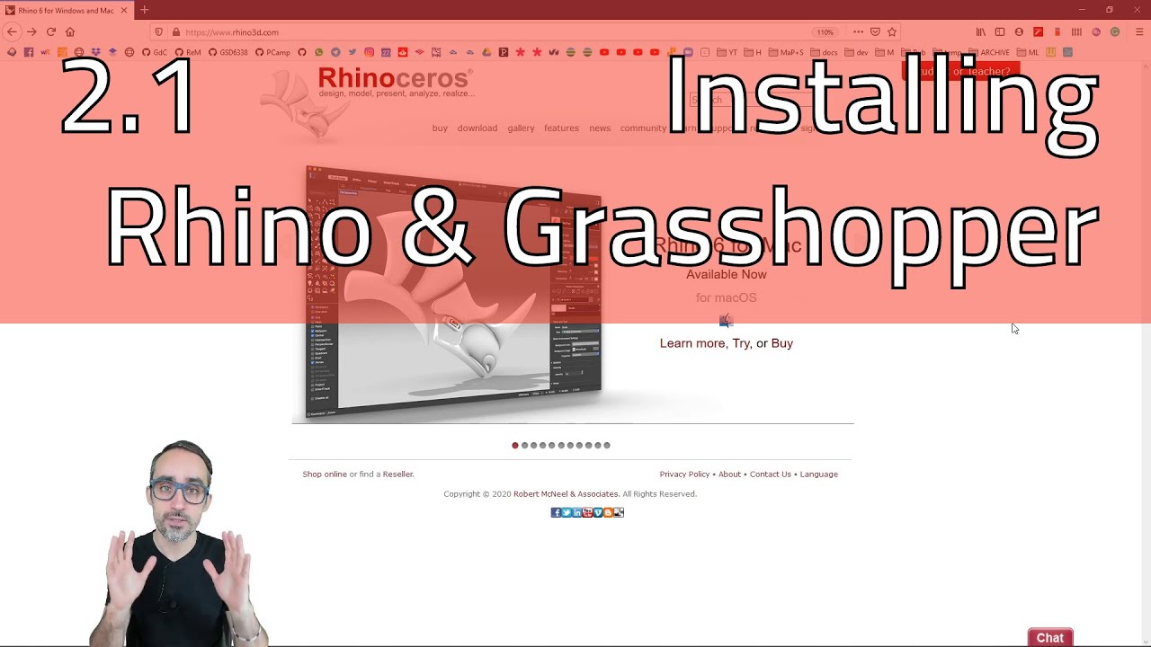 2.1 Installing Rhino & Grasshopper - Introduction to Parametric Modeling