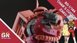 RG 1/144 Char's Zaku II - First Look & Lore