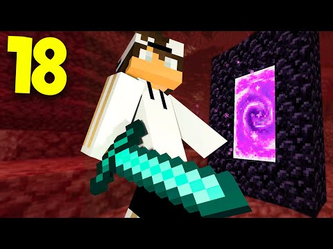 18 🟩 La nostra PRIMA VOLTA nel NETHER! ⛏ Minecraft
