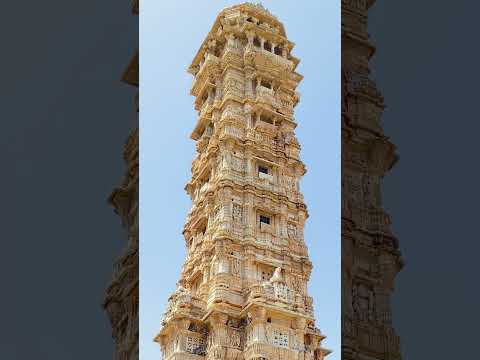 Chittorgarh fort part 5 vijay stambh #travel #fort #indianfort #chittorgarhfort #historicfort