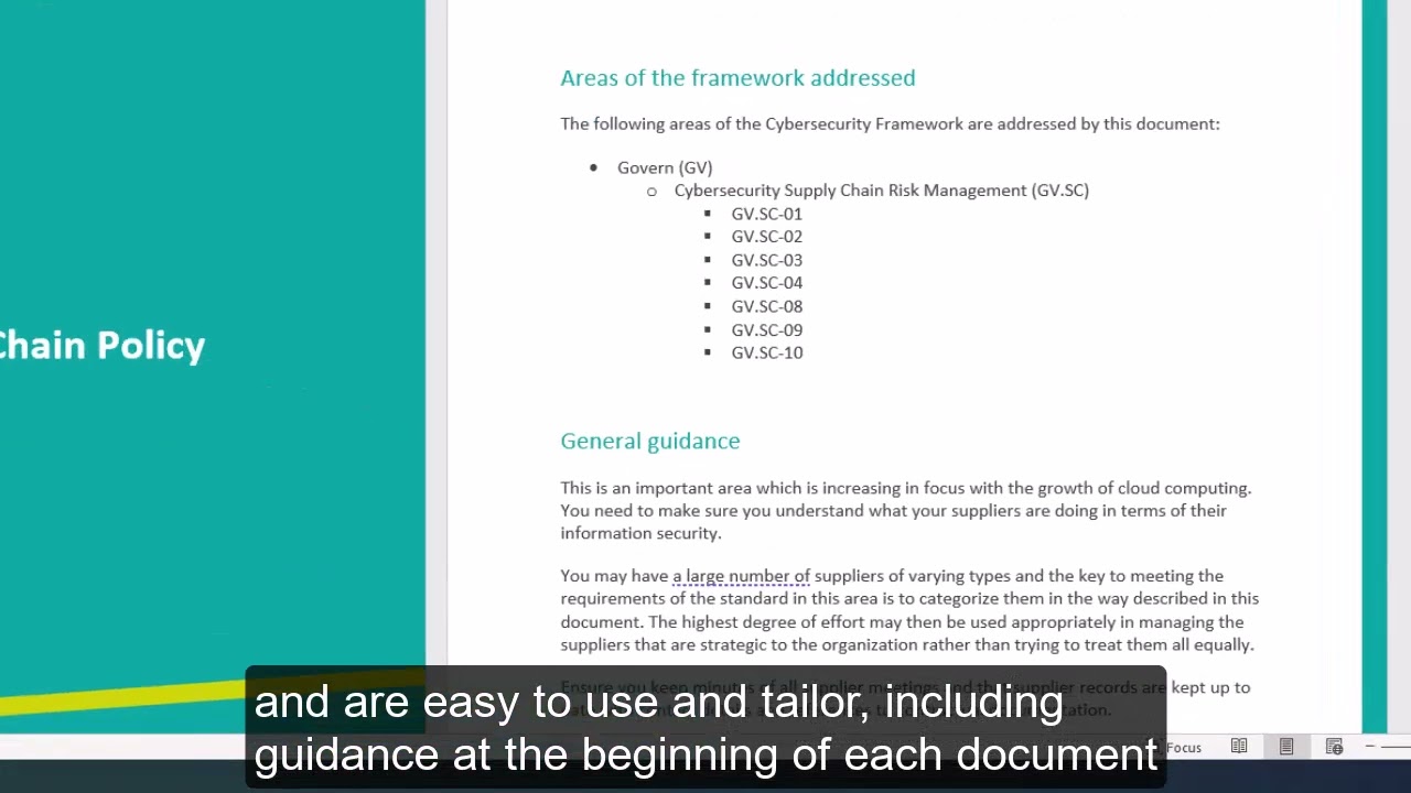 CertiKit NIST Cybersecurity Framework Toolkit Tour