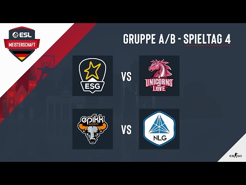 ESG vs. UOL & epikk vs. NLG - ESL Meisterschaft 2020 - Season 1 - Spieltag 4.2