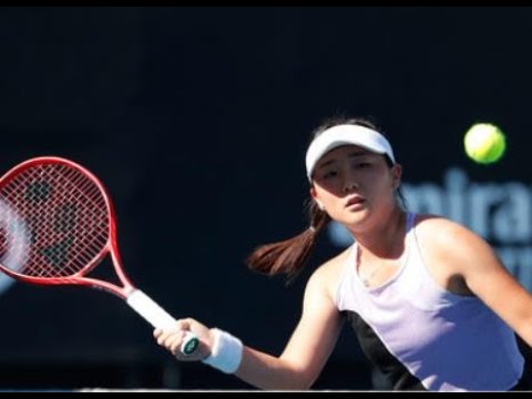 QF AO Wildcard Competition Sohyun Park d Tang Qianhui 4-6 6-3 6-1