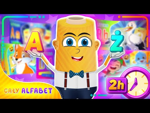 Cały Alfabet w Jednym Filmie – Litery dla Dzieci od A do Ż!