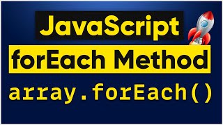 ForEach JavaScript in 2 minutes | JavaScript Tutorial