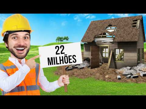 O CANAL CHEGOU A 22 MILHÕES DE INSCRITOS ENTÃO EU CONSTRUÍ UMA CASA DE PRESENTE PRA VOCÊS!