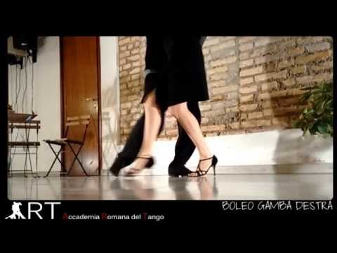 L'Accademia di TANGO ON-LINE - Boleo con gamba destra