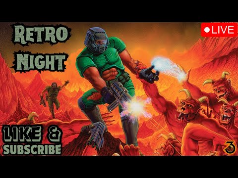 Retro Night - Playing DOOM 93' (Vertical)