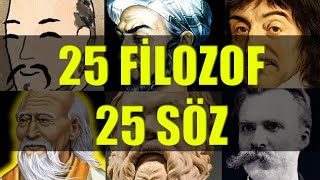 25 Filozof ve 25 Söz