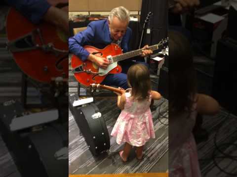 Tommy Emmanuel and daughter duet at 2017 Chet Atkins Appreciation Society 2017 Nashville