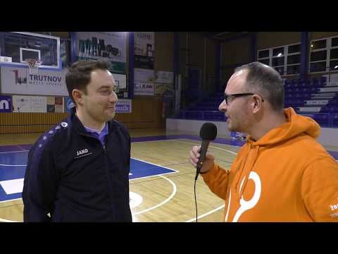 2019-02-27 Loko - SBŠ Ostrava, rozhovory po utkání
