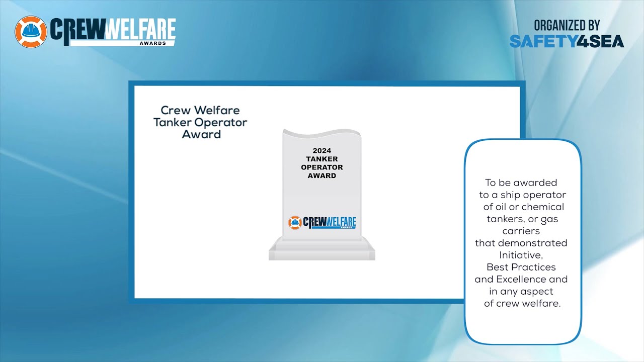 Anglo-Eastern Ship Management receives the 2024 Crew Welfare ...