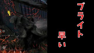 ブライト戦がホラー以上にホラーだった【DBD】#34