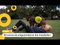 Amy (14) en Lewis (10) deden mee aan het WK hondenfrisbee