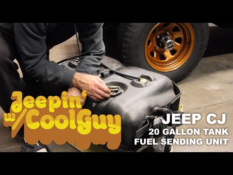 Jeep CJ 20 Gallon Fuel Tank Sending Unit Replacement