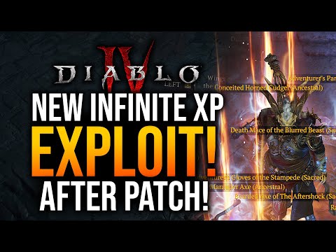 Diablo 4 - Infinite Spawn & XP Farm Glitch! AFTER PATCH 1.1!
