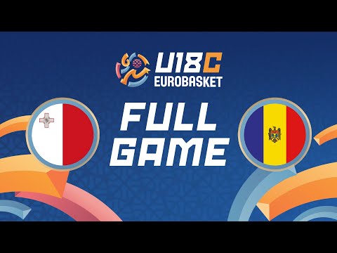 Group Phase | Malta v Moldova | Full Basketball Game | FIBA U18 EuroBasket 2025 Division C