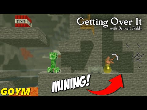 Getting Over It Insanely Difficult Custom Map in 6:56.402 by Keronari :  r/speedrun