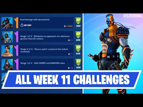 *ALL* WEEK 11 EPIC AND LEGENDARY QUESTS GUIDE | Fortnite Chapter 2 Season 6