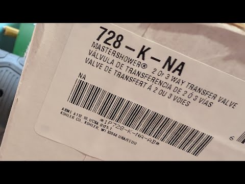 Kohler Transfer valve 728-K-NA 3 way to 2 way conversion tutorial.