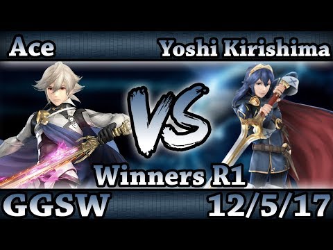 GGSW 61 - Ace (Corrin, Marth) Vs. Yoshi Kirishima (Lucina) Smash Wii U Winners R1 - Smash 4