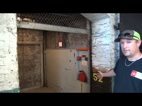 Another Awesome Historic Otis Freight Elevator in Pittsburgh, PA