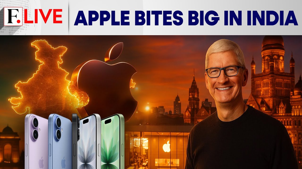 India: Apple Mints Big as iPhone Sales Soar, Enters Top 5 Smartphone Brands | Firstpost Live | N18G