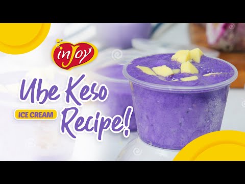 How to make Ube Keso Ice Cream | DIY and Easy to prepare