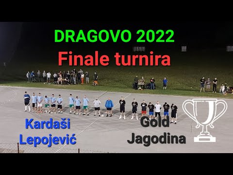 Turnir mali fudbal Dragovo 2022 Finale turnira Kardaši Lepojević-Gold Jagodina 3-5(2-2)