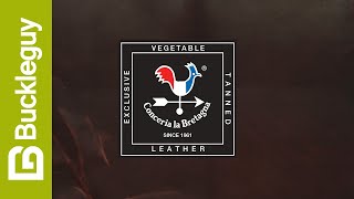 Conceria La Bretagna, Cowboy | Tobacco | Veg Tan Leather Demo