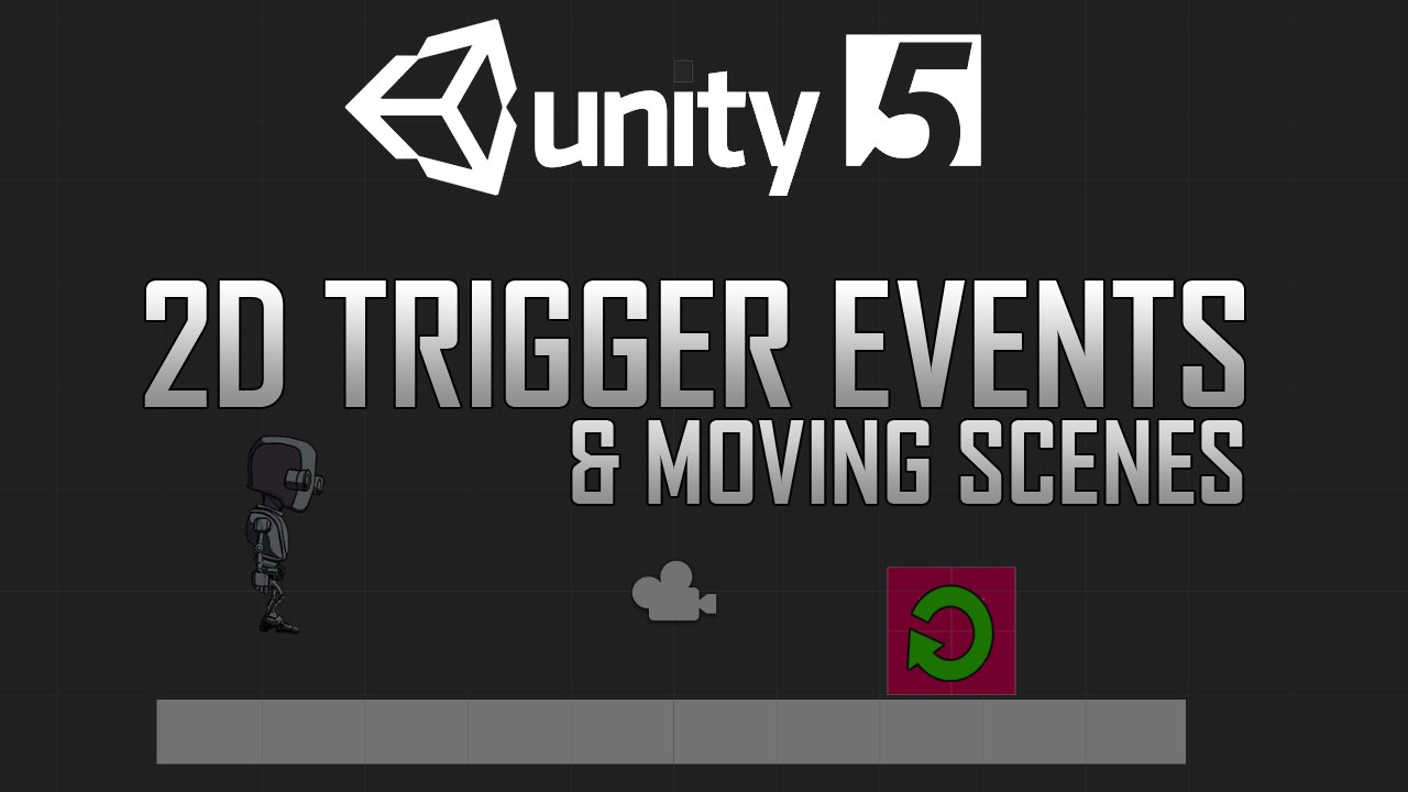 2D Collision / Trigger events in Unity 5 - Moving Scenes (JavaScript)