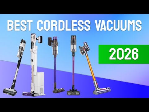 Top Cordless Vacuum 2026 - Best 5 For Less Dusty Home!