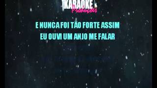 Um Anjo Veio Me Falar-ROUGE KARAOKÊ Playback + Backs Vocais