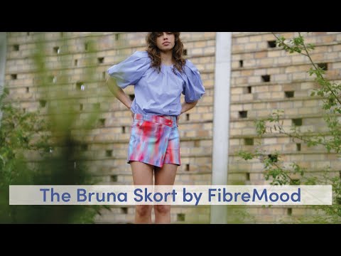 Bruna Skort Schnittmuster video