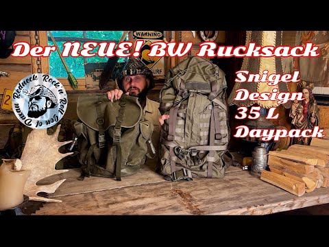 Neuer Bundeswehr Rucksack im Test, BW daypack Snigel 35 Liter, KSK SEK Spezialeinheiten
