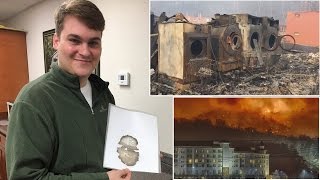 See The Haunting Message Found In Burned Bible At Dollywood After Wildfire