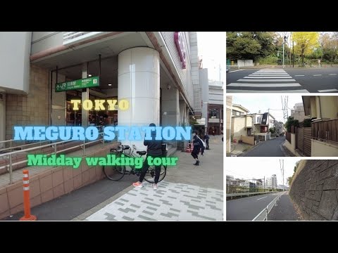⁴ᴷ Tokyo: Arround Meguro station  #TYO-055