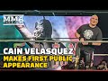 Cain Velasquez Makes First Public Appearance Since Jail Release, Addresses Crowd - MMA Fighting