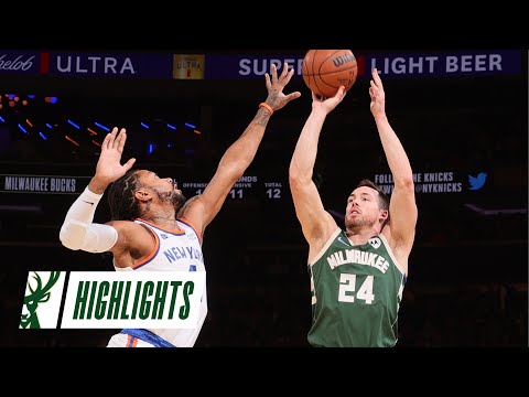 Highlights: Bucks 112 - Knicks 100 | 11.10.21