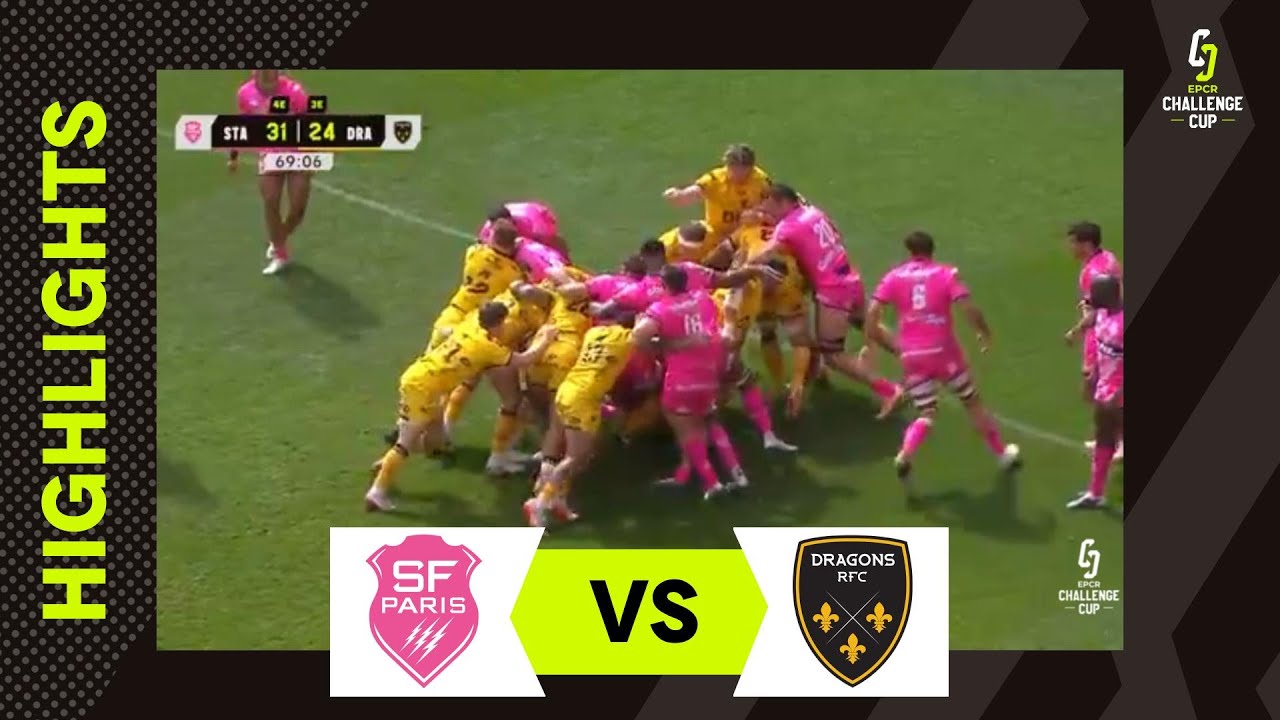 Extended Highlights - Stade Français Paris v Dragons RFC | EPCR Challenge Cup Cup 2025/26