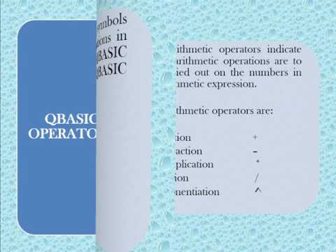Lecture Note Qbasic Programming Language Csc112
